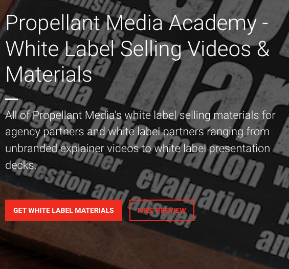 propellant media white label partner academy